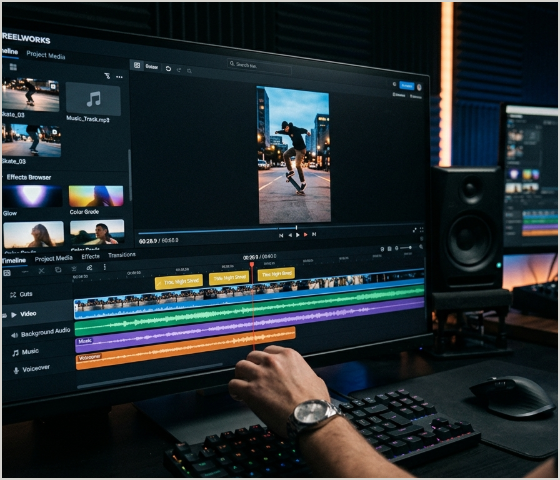 Short-form video creation